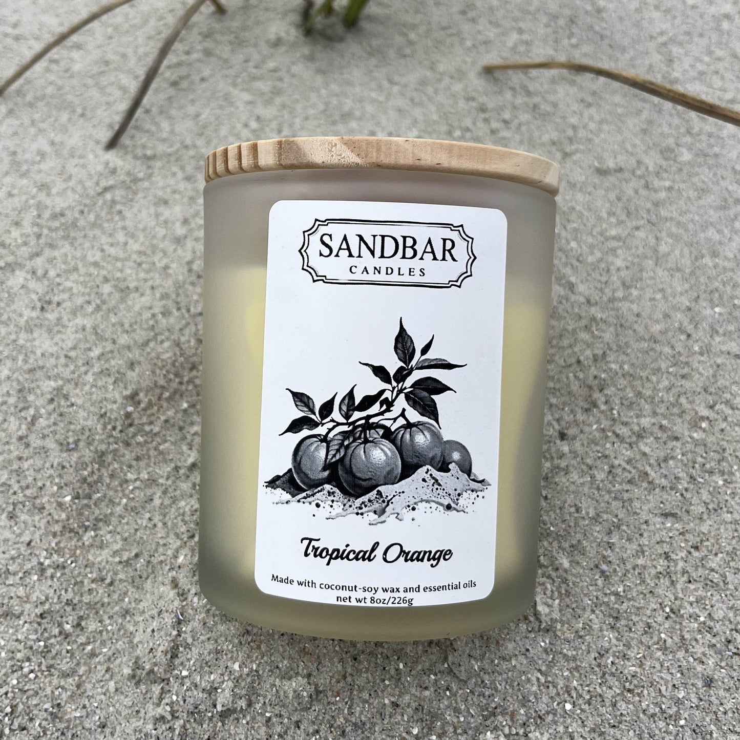 Tropical Orange 8oz Candle
