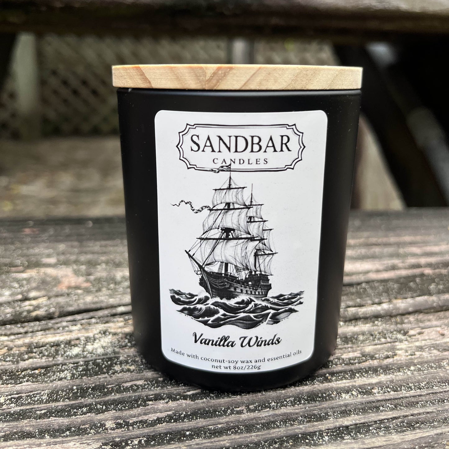 Vanilla Winds 8oz Candle